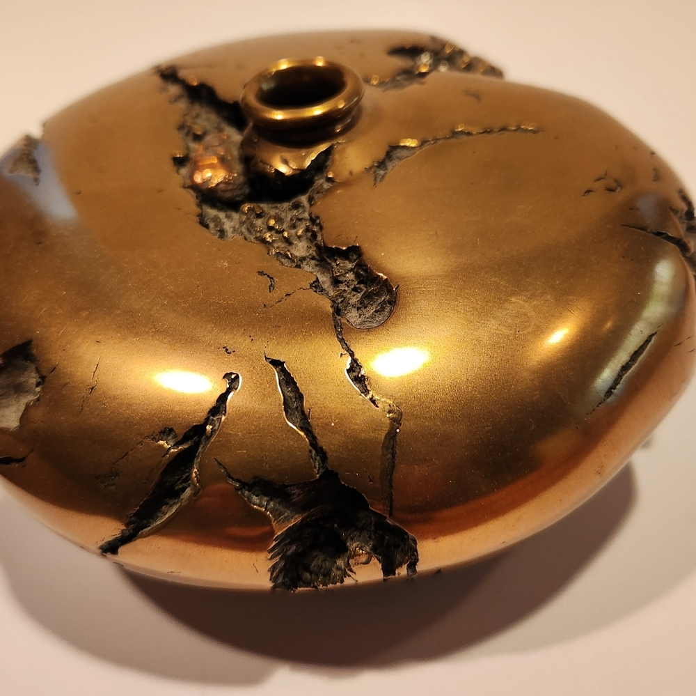 Giovanni Schoemann Bronze Art Vase